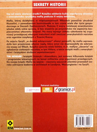 Mafia Na Wojnie Współpraca Wielkich Gangsterów Z Aliantami - Tim Newark [KSIĄŻKA]