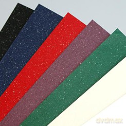 Papier ozdobny (wizytówkowy) Galeria Papieru mika metalik czerwony A4 240g