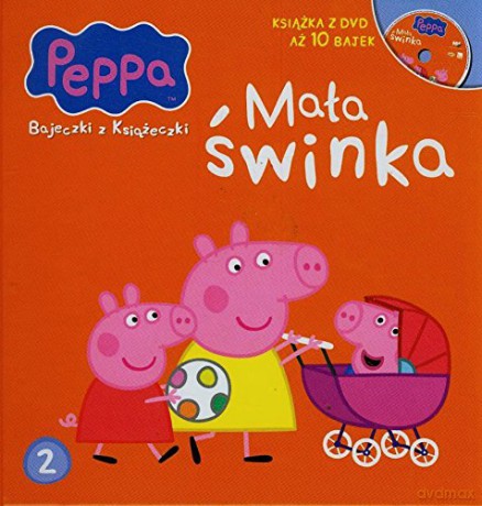 Mała Świnka Świnka Peppa Bajeczki Z Książeczki [KSIĄŻKA+DVD]