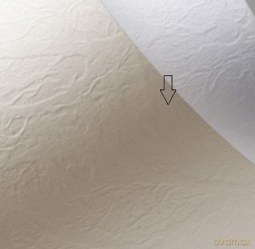 Papier ozdobny (wizytówkowy) Galeria Papieru skóra krem A4 230g