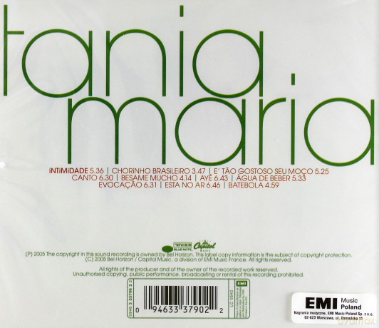 Tania Maria: Intimidade [CD]