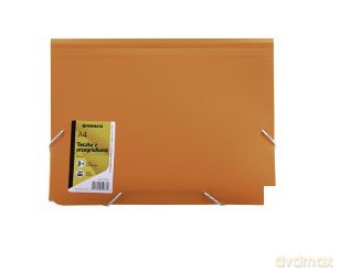 Penmate aktówka A4 PP-104 z 13 przegródkami pomarańczowa