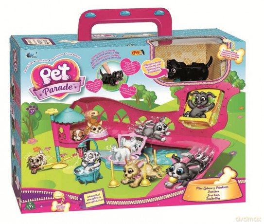 Pet Parade Akademia Psiaka Psiak Plac zabaw z Psiakiem zestaw [FIGURKA]