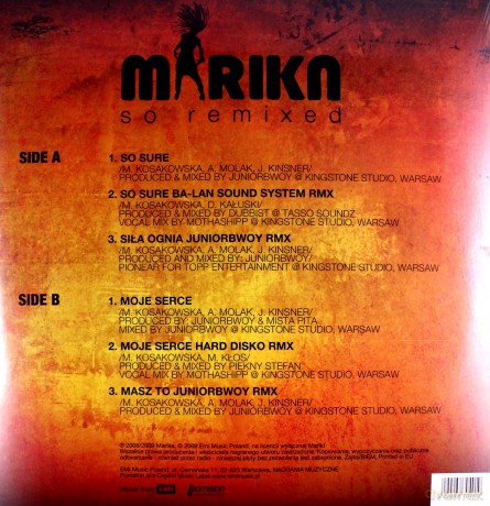 Marika: So Remixed [WINYL]