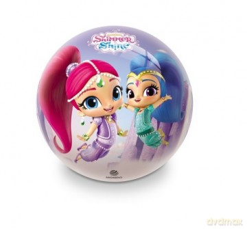 Piłka gumowa Shimmer and Shine 140 mm