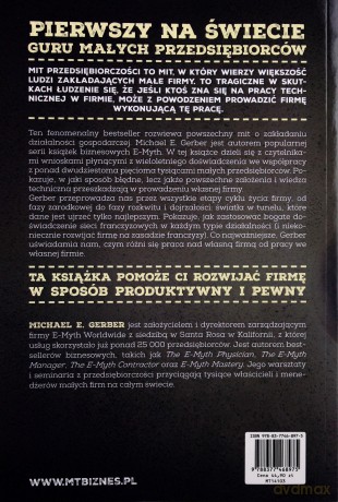 Mit Przedsiębiorczości Dlaczego Większość Małych Firm Upada - Michael Gerber [KSIĄŻKA]