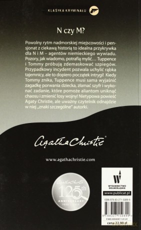 N Czy M - Agata Christie [KSIĄŻKA]
