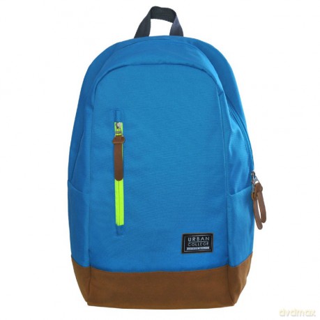 Plecak Urban College błękitny 1-komorowy 18l (0011/0005)