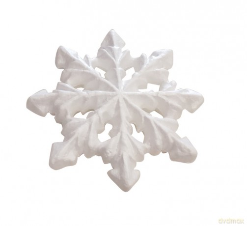 Płatek śniegu styropianowy 17,5cm