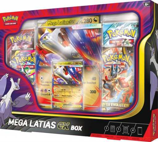 Pokémon TCG: Mega Latias ex Box [KARTY]