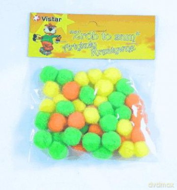 Pompon BIAŁY