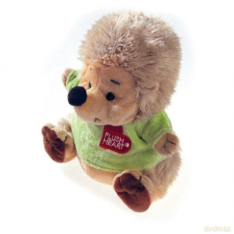 Przytulanki pluszowe serce - jeż z jabłkiem 21cm
