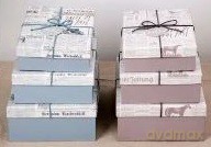 Pudełka prezentowe 3 szt. BOXset14/3 29x21x9,5/23x17x6,5/26x19x8