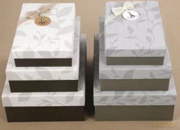 Pudełka prezentowe 3 szt. BOXset17/3 33,5x25x11,5/24,5x17x6,5/29x21x9