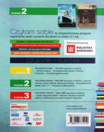 Parasol Pana Pantalona Czytam Sobie Poziom 2 - Marianna Sztyma [KSIĄŻKA]