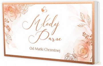 Pudełko prezentowe Ślub od Matki Chrzestnej (22,5x12x3cm)