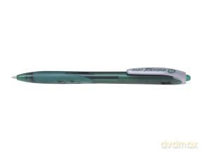 Rexgrip - Długopis olejowy - Zielony - MEDIUM 1,0MM