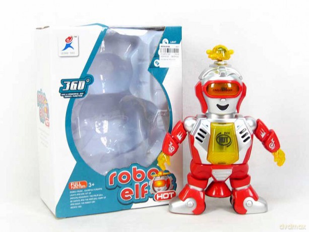 Robot ze śmigłem, 24 cm, światło, dźwięk [FIGURKA]