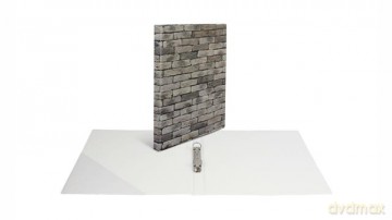 Segregator A4 2cm z nadrukiem Cegła NOZ-01-13