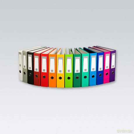 Segregator dźwigniowy bez szyny Vaupe FCK 75 mm A4 czerwony (051/01)