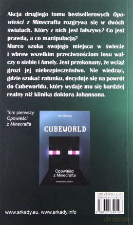 Powrót Do Cubewroldu Opowieści Z Minecrafta - Karl Olsberg [KSIĄŻKA]