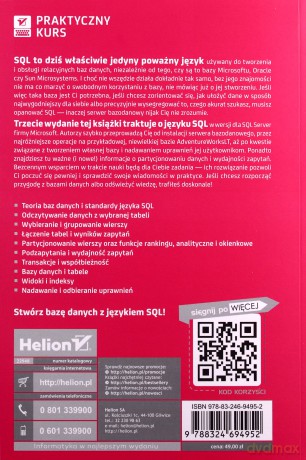 Praktyczny Kurs Sql - Danuta Mendrala, Marcin Szeliga [KSIĄŻKA]