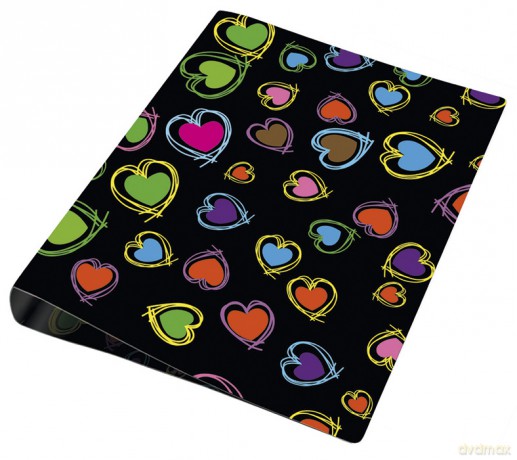 Segregator z nadrukiem A4 2R Hearts 0410-0067-35