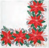 Serwetka BN Decor cocktail Lovely poinsettia 25x25 20szt./op.