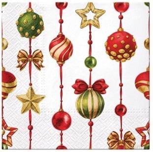 Serwetka BN Lunch Decor Adorned Ornaments 33x33 20szt./op.