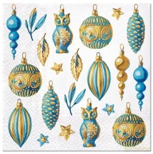 Serwetka BN Lunch Decor Christmas Glow 33x33 20szt./op.
