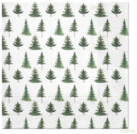 Serwetka BN Lunch Decor Conifer Forest 33x33 20szt./op.