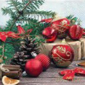 Serwetka BN Lunch Decor Holiday time 33x33 20szt./op.
