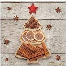 Serwetka BN Lunch Decor Spices Tree 33x33 20szt./op.
