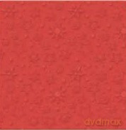 Serwetka BN Serwetka perforowana Lunch Inspiration Winter Flakes red 33x33cm 20szt./op.