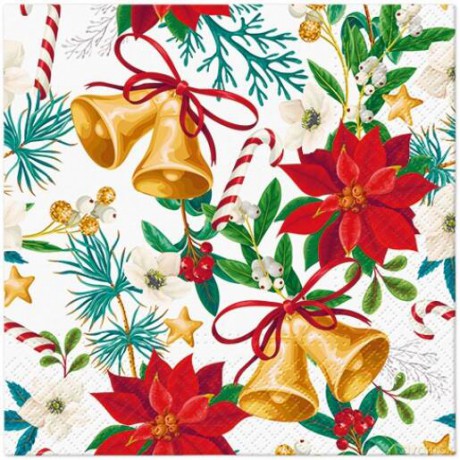 Serwetka Lunch Decor Botanical Noel 33x33 20szt./op.