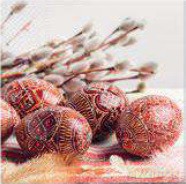Serwetka Lunch Decor Handmade Eggs 33x33 20szt./op.