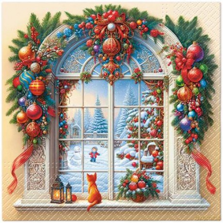 Serwetka Lunch Decor Holiday Arch Decor 33x33 20szt./op.