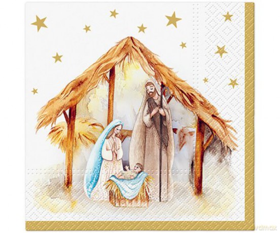 Serwetka Lunch Decor Holy Family Blessing 33x33 20szt./op.