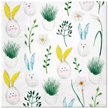 Serwetka Lunch Decor Rabbit Eggs 33x33 20szt./op.