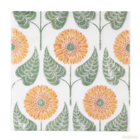 Serwetka Lunch Decor Sunflowers Pattern 33x33 20szt./op.
