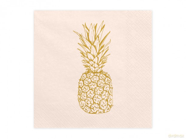 Serwetki 33x33 aloha ananas
