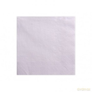 Serwetki 33x33 jasny lawenda