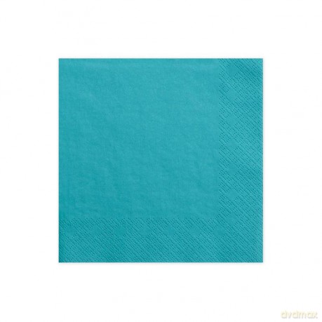Serwetki 33x33 turkus