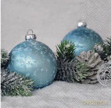 Serwetki BN Lunch Tete a Tete Arctic Baubles 33x33 20szt./op.