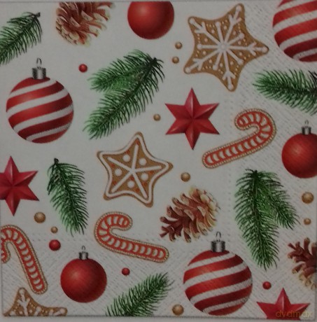Serwetki BN Lunch Tete a Tete Sweet Holidays 33x33 20szt./op.
