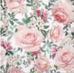 Serwetki Coctail Decor Georgeous Roses 25x25cm 20szt./op.