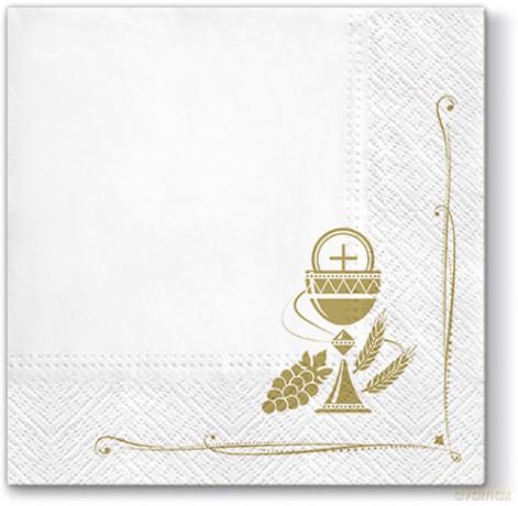 Serwetki Eucharistic Adoration SDL101209 I Komunia św.