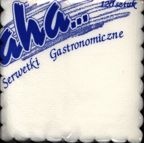 Serwetki gastronomiczne białe OP=120szt.