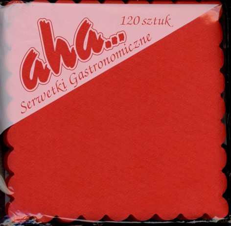 Serwetki gastronomiczne bordo OP=120szt.