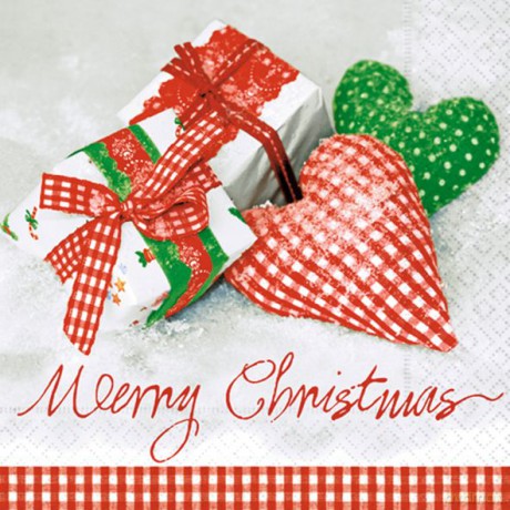 Serwetki Lunch 33x33 Cgeckerd Xmas